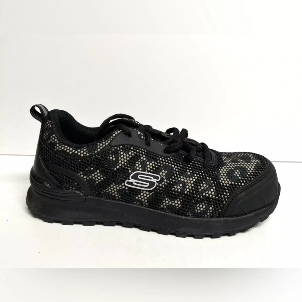 Skechers Womens Bulkin Lyndale Leopard Size 8 M